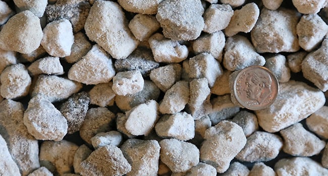 pumice aggregate (Hess Grade 3/4x5/16MN)