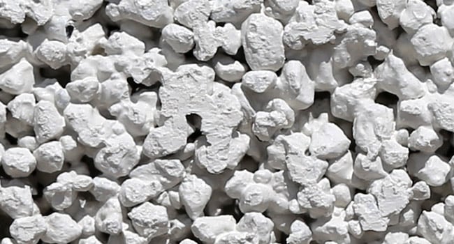 cured pumice-crete closeup